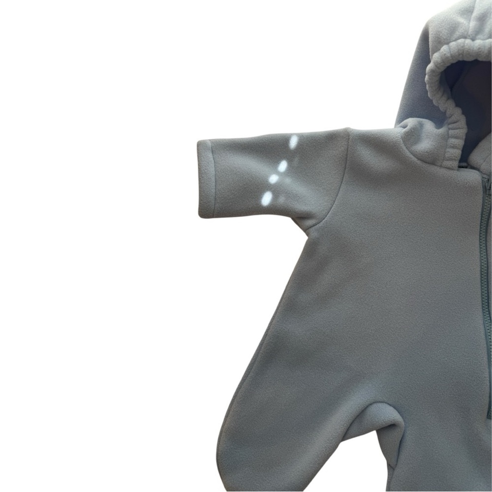 WIDGEON WARM PLUS BABY GIRLS or BOYS FLEECE BUNTING SUIT - BLUE NEWBORN - Picture 7 of 13